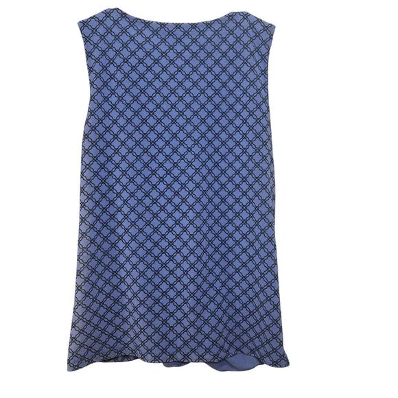 Dan Buchman Geometric Blue Tank - Picture 3 of 6